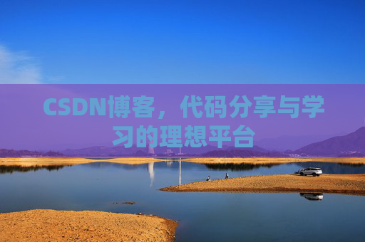 CSDN博客，代码分享与学习的理想平台